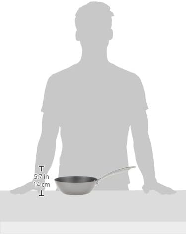 Nordic Ware Superior Steel Spun Wok, 8.5 -Inch,16400,Black