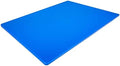Thirteen Chefs Extra Large 24 x 18 Blue Cutting Board - 1/2" Thick HDPE Plastic for Fish and Seafood, Restaurant Quality Poly, NSF for Commercial Kitchens