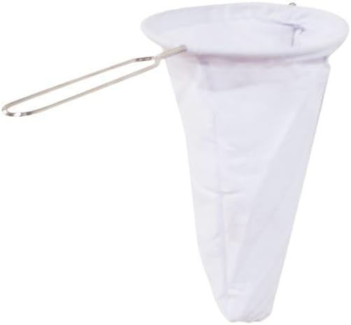 Tea/Coffee Filter, Size 3.0 inches, Reusable, Traditional Thai style, Cloth Tea Filter Sock, Pour Over, Dripper Filter, Coffee Strainer