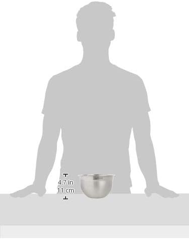 Tovolo, Bowl Mixing Stainless Steel 1.5 Quart, 1 Count (Pack of 8)