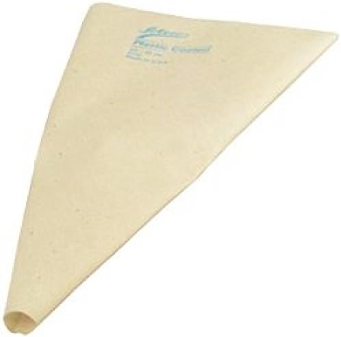 Ateco Plastic Coated Canvas Decorating Bag, 14-Inch, Reusable, Made in USA, White