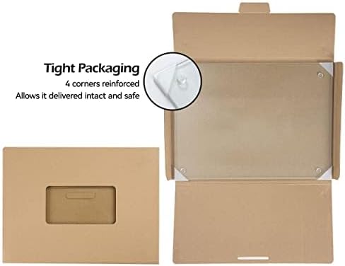 Murrey Home Glass Cutting Board for Kitchen Counter, Tempered Glass Chopping Boards Dishwasher Safe, Small Clear Countertop Tray, Scratch Resistant, Heat Resistant, Non Toxic, Clear, 12"x8"