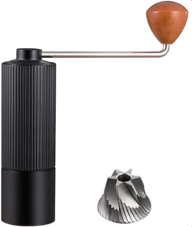 Manual Coffee Grinder, Adjustable Grinding Settings, Stainless Steel Burrs, Portable Hand-Cranked Coffee Grinder, For Espresso, Drip Filter, French Press Filter, Compact And Durable
