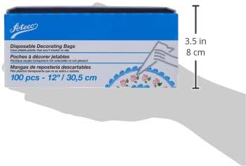 Ateco 100pcs 12inches Disposable decorating Bags