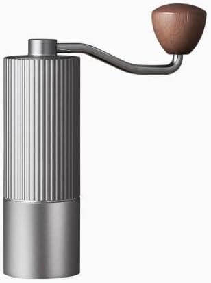 Manual Coffee Grinder, Adjustable Grinding Settings, Stainless Steel Burrs, Portable Hand-Cranked Coffee Grinder, For Espresso, Drip Filter, French Press Filter, Compact And Durable