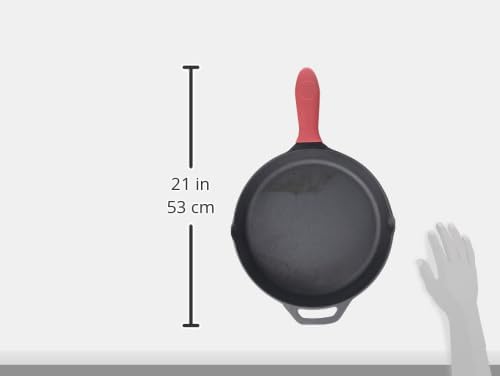 MegaChef Pre-Seasoned 9 Piece Cast Iron Skillet Set