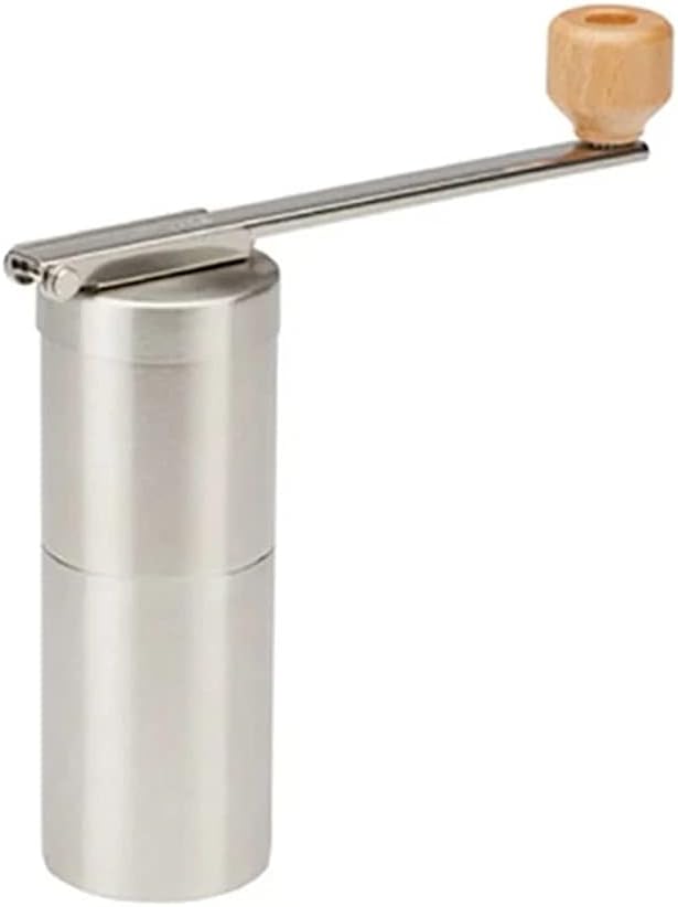 Snow Peak Portable Coffee and Tea Essentials, Stainless Steel, Grinder | Durable, Portable, Perfect for Camping, Backpacking, and Outdoors, Japanese Designed