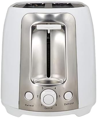 EUROSTAR ET752W 2-Slice Extra Wide-Slot Toaster, White