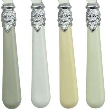 Gypsy Color Baroque Bone Mix & Match Stainless Steel Flatware Collection, Set of 16