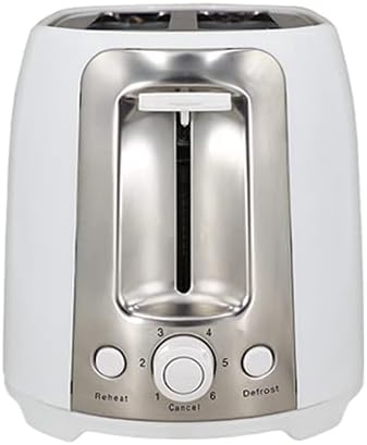 EUROSTAR ET752W 2-Slice Extra Wide-Slot Toaster, White
