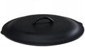 Lodge 12 Inch Cast Iron Lid. Classic 12-Inch Cast Iron Cover Lid with Handle and Interior Basting Tips. (Pack of 3)