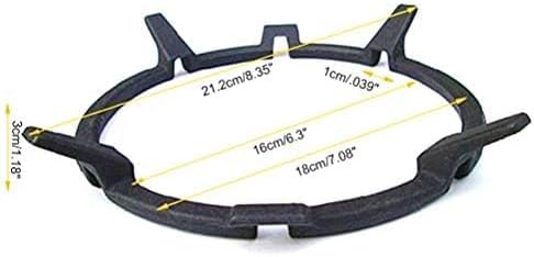 Wok Ring Rack, Cooktop Cast Iron Wok Support Ring, Stove Trivet for Gas Stove,Cooktop Stove Rack Trivets, Gas Stove Accessories