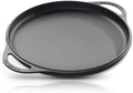 COOKLIFE 12inch Lightweight Pre-Seasoned Cast Iron Griddle Smooth Grill Pan | Non-Stick Polished Flat Pan Use with an Oven, Stove, Grill, or Campfire, Handcrafted, PFAS-Free, Non-Toxic, Easy to Clean