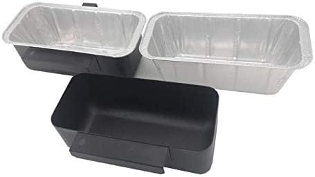 30 Pack Professional Replacement Blackstone 17"22" 28" 30"36" Aluminum Foil tray Drip Pans Griddle Grease Cup Liners 8"L x 3.75" Wx 3"D