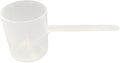 82 mL (82 CC | 2.77 Oz.) Long Handle Plastic Measuring Scoop for Coffee, Protein Powder, Pet Food, Spices, Grains, Dry Goods – Food-Grade BPA-Free (Pack of 5)