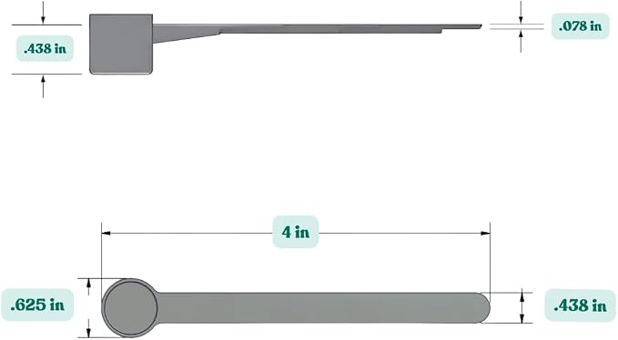 1.5 mL (1.5 CC) Long Handle Plastic Measuring Spoon for Coffee, Protein Powder, Pet Food, Spices, Grains, Dry Goods – Food-Grade BPA-Free (Pack of 100)