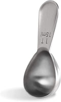 U-Taste 18/8 Stainless Steel Coffee Scoop: 1 Tbsp Scoop Metal Measure Spoon | Stainless Steel Tablespoon Measuring Spoon, Tablespoon Coffee Spoons, Short Handle Tbsp Scooper for Ground Coffee Bean Powder