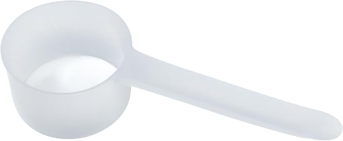 50 mL (50 CC | 1.69 Oz.) Long Handle Plastic Measuring Scoop for Coffee, Protein Powder, Pet Food, Spices, Grains, Dry Goods – Food-Grade BPA-Free (Pack of 1)