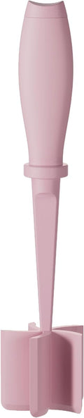 Meat Chopper Ground Beef Masher Tool for Hamburger | 5 Curve Blades Heat Resistant Meat Masher Tool, Turkey and More, Nylon Hamburger Chopper Utensil Non-scratch Utensils-Pink