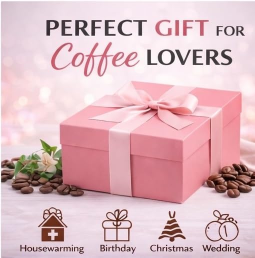 GBhome 16 oz Coffee Mugs Set of 6, Ceramic Coffee Cups- Pink