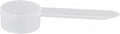 1/4 Teaspoon (1.25 mL) Short Handle Plastic Measuring Spoon for Coffee, Protein Powder, Pet Food, Spices, Grains, Dry Goods – Food-Grade BPA-Free (Pack of 100)