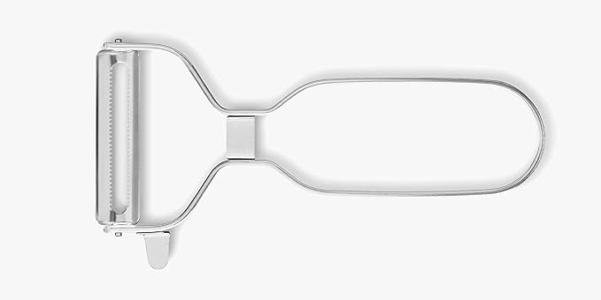 ARCOS Tomato Peeler. Professional Chrome-Plated Peeler. 5.5 Inch Stainless Steel Kitchen Tool for Precise Cutting. Chef's Gadget with Ergonomic Design. Silver Color