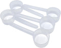 4 Teaspoon (20 mL) Long Handle Plastic Measuring Spoon for Coffee, Protein Powder, Pet Food, Spices, Grains, Dry Goods – Food-Grade BPA-Free (Pack of 5)