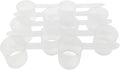 1/2 Cup (4 Oz. | 118.4 mL) Long Handle Plastic Measuring Scoop for Coffee, Protein Powder, Pet Food, Spices, Grains, Dry Goods – Food-Grade BPA-Free (Pack of 10)