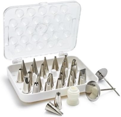 Ateco Cake Decorating Set, 29 Piece, Plastic,