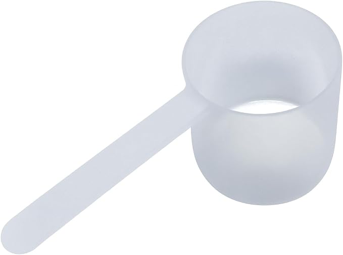 70 mL (2.37 Oz. | 4.73 Tablespoon) Long Handle Plastic Measuring Scoop for Coffee, Protein Powder, Pet Food, Spices, Grains, Dry Goods – Food-Grade BPA-Free (Pack of 1)
