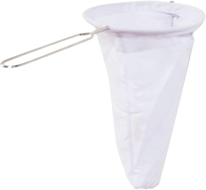Tea/Coffee Filter, Size 3.0 inches, Reusable, Traditional Thai style, Cloth Tea Filter Sock, Pour Over, Dripper Filter, Coffee Strainer