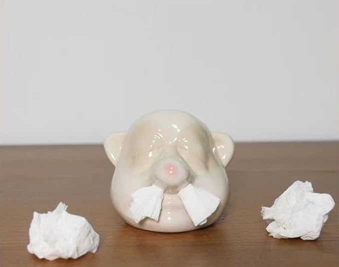 Funny Egg Separator, Ceramic Egg Yolk White Running Nose Separator Mug, Baking Gadget, Great Gift Choice