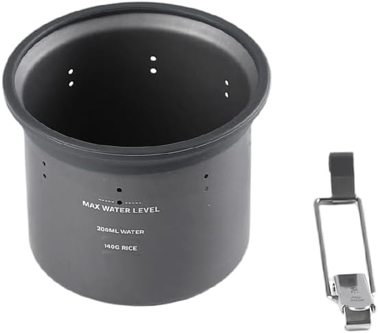 Fire-Maple Petrel Outdoor Rice Cooker for G3 pot and Quickboil Pro System | Micro-Pressure Function, Done in 15 Min, Ultralight Solo Adventure Companion, Smart Design for Safe Cooking, 300ML, 58g
