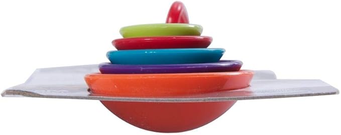 Farberware Professional Plastic Measuring Spoons, Set of 5, Colors may vary