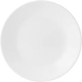 Corelle Vitrelle 6.75" Salad Appetizer Plate Set, Triple Layer Glass and Chip Resistant, Lightweight Round Plates, 1-Piece Winter Frost White