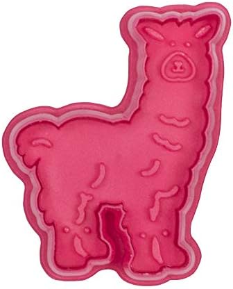 Mrs. Anderson's Baking Animal Cookie Cutters, Set of 8, Spring-Action Embossing Cutters For Cookies, Fondant, And Pastry Dough