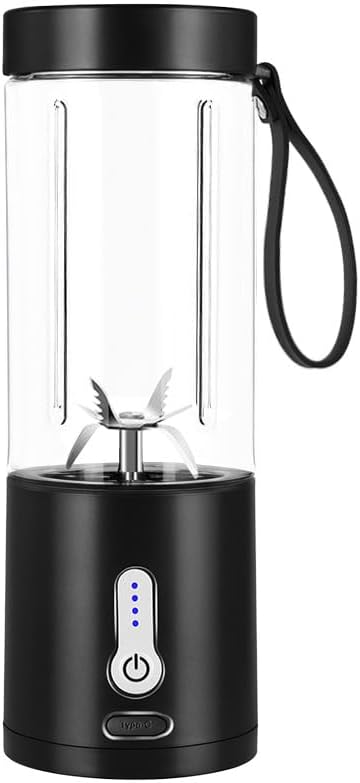 Portable Blender for Smoothies and Shakes, USB-C Rechargeable Personal Blender with 6 Stainless Steel Blades, Mini Juicer BPA Free, Portable Juicer for Kitchen Gyms Office Travel Outgoing