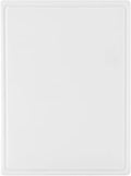 Farberware Cutting Board for Kitchen, Extra Large 15 x 20 Inch Plastic Cutting Board with Deep Juice Groove, Reversible, Dishwasher Safe, White