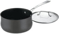Cuisinart Contour 1-Quart PURELYCERAMIC™ Nonstick PFAS Free Hard-Anodized Saucepan with Cover, 6419C-14