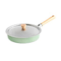Nordic Ware Cardamom Ceramic Nonstick 10 Inch Fry Pan with Lid