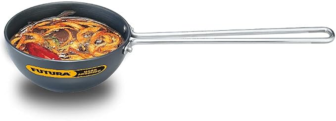 FUTURA Anodised Heating Pan, 4.72 IN, Black
