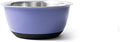 Fox Run Stainless Steel Mixing Bowl, 2.75 Quart Purple Mixing Bowl | Non-Skid Base For Easy Mixing | Cute Purple Design | Small Double Wall Stainless Steel Mixing Bowl For Temperature Retention