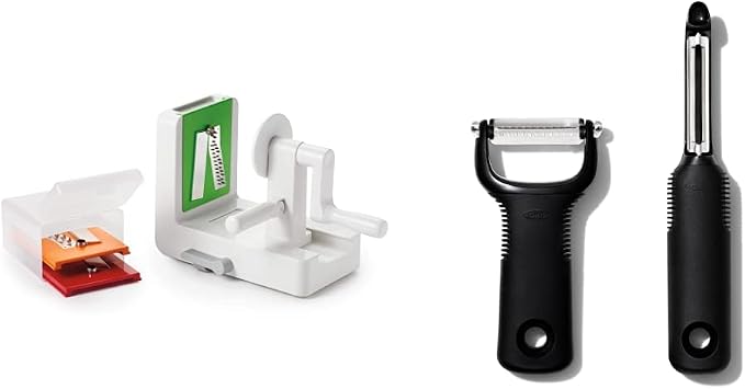 OXO Good Grips 3-Blade Spiralizer + 2-Piece Peeler Set