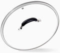 10.25 Inch Tempered Glass Lid for Lodge 10.25" Cast Iron Skillets & 5QT Dutch Ovens -Stainless Steel Handle and Rim (10.25 INCH LID)