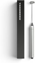 Handheld Milk Frother & Drink Mixer, 12000 RPM for Coffee, Matcha & Mixed Drinks, Silver