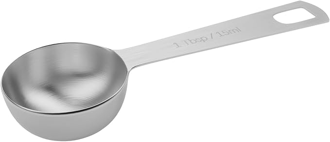 1PCS 1Tbsp(3tsp, 15ml) Measuring Spoon, Stainless Steel Teaspoon | High Precision, Food-Grade, ‌Rust-Free, Dishwasher-Safe, Easy-Read Markings, Multi-Purpose, Sturdy & Durable