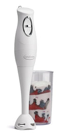 Betty Crocker Hand Blender with Beaker, White, BC-1303CK