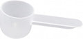 2 Teaspoon (2/3 Tablespoon | 10 mL) Short Handle Plastic Rounded Scoop for Coffee, Protein Powder, Pet Food, Spices, Grains, Dry Goods – Food-Grade BPA-Free (Pack of 100)