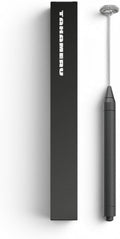 Handheld Milk Frother & Drink Mixer, 12000 RPM for Coffee, Matcha & Mixed Drinks, Black