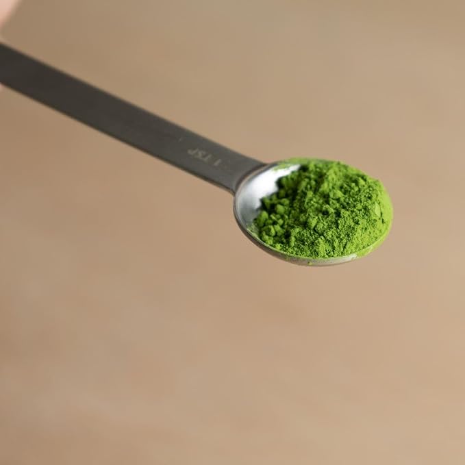Naoki Matcha Stainless Steel Measuring Spoon/Scoop Set | 2g (1 teaspoon) and 6g (1 table spoon) Serving Of Matcha Powder